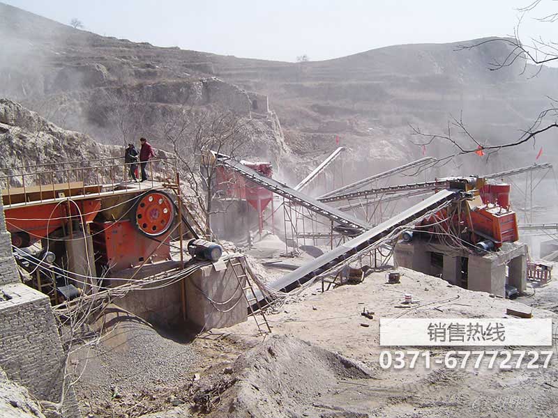 日产4万吨砂石生产线型号