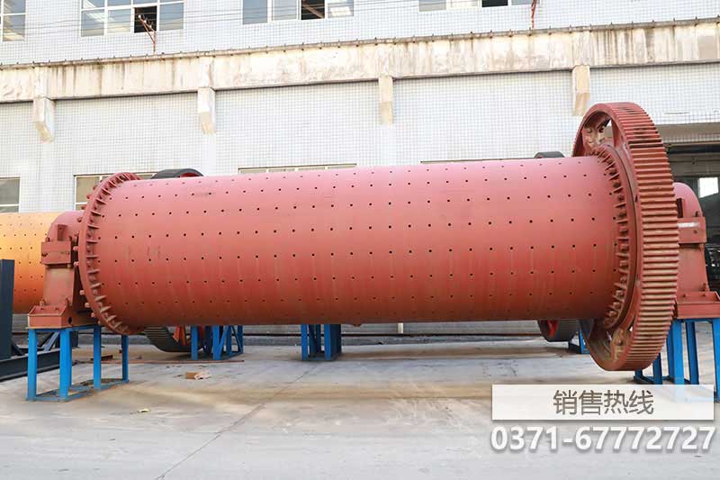 水泥球磨机结构图