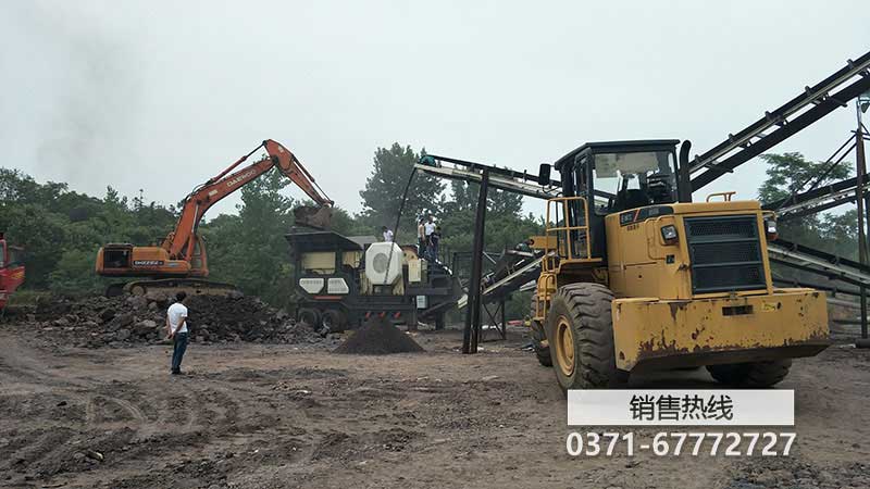 建筑垃圾破碎筛选机