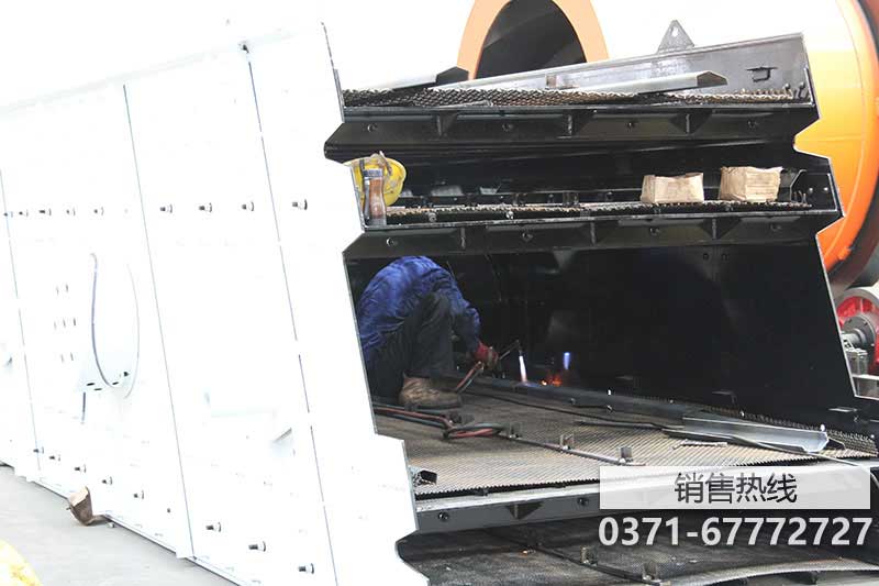 振动筛沙石分离机视频